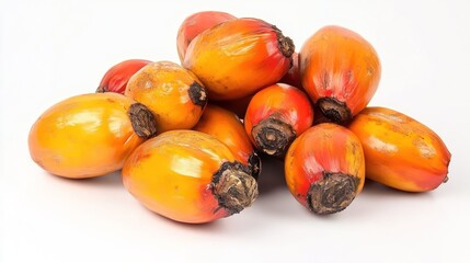 Cluster of orange-red fruits