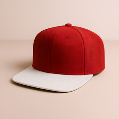 cappellino da rapper rosso