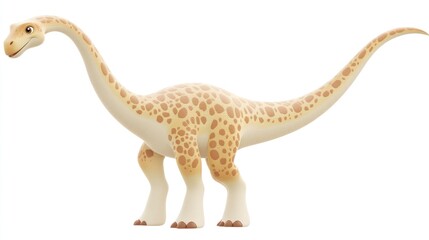 Cartoon giraffe-like dinosaur