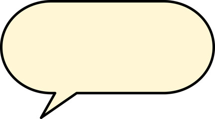 Text and Speech Bubble