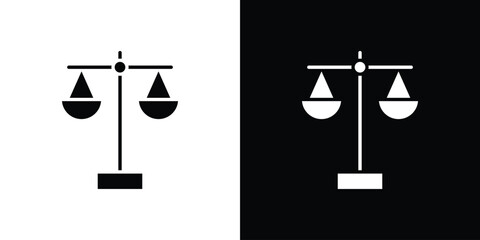 Economies of scale icon Flat Vector illustration. Simple black symbols