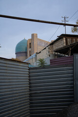 view to  Bibi-Khanym Mosque  from old jewish quarter