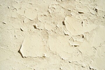 A flat surface of light beige color texture textured wall.