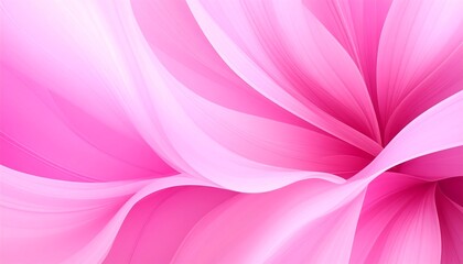 Abstract floral, swirling pink design