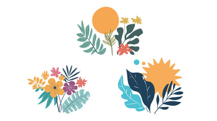 Obraz premium Amazing Design – “Summer Days Are the Best Days” Typography Illustration