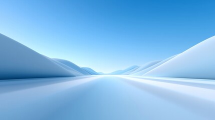 The pure space extends infinitely