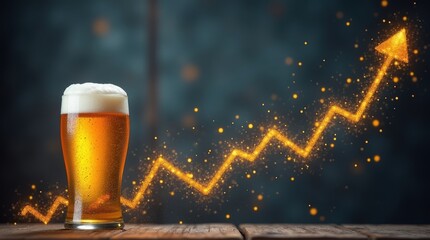 Celebrating beer trends brewery insights actionable data industrial environment creative viewpoint