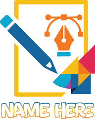 vector drawing of a construction site