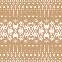 seamless geometric pattern, traditional Asian tribal style, pixel embroidery pattern, beautiful background, fabric pattern for clothing, background decoration, silk, wrapping, Thai clothing, wallpaper