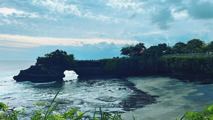 Seascape. Pura Batu Bolong Temple, Tanah Lot, Bali