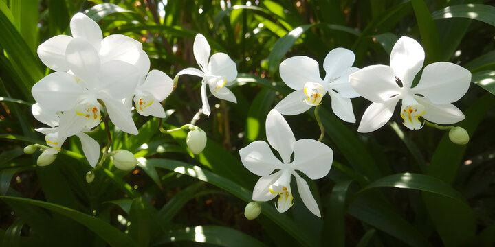 white and pink orchid