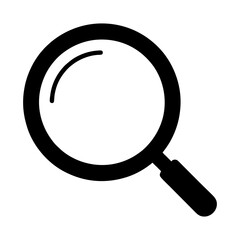 vector magnifying glass icon