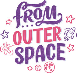 Fototapeta premium from outer space