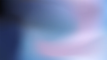 Soft and ethereal abstract gradient background featuring a blend of deep navy blue muted lavender and light sky blue hues creating a gentle flowing motion