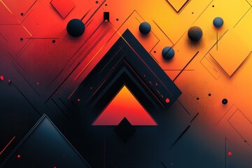 Abstract geometric design