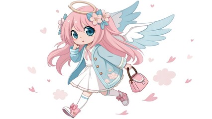 Fototapeta premium fairy with magic wand