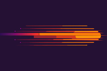 Fototapeta premium moving gradient light streaks with granular overla