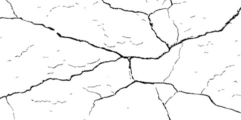 Cracked Earth, Telling a Story of How Nature’s Wrath Has Sculpted a Withered and Worn Terrain Over Centuries-Where Time and Erosion Meet: The Raw and Grunge-Textured Landscape of Dry
