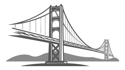 Iconic Suspension Bridge Architecture and Engineering Marvel