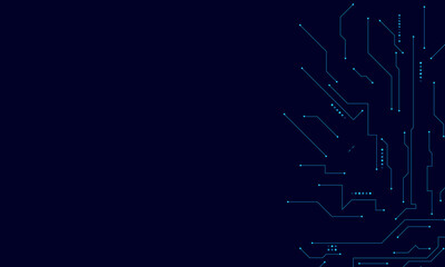 vector futuristic circuit board , Electronic motherboard , Communication and engineering concept , Hi-tech digital technology concept
