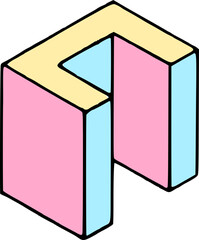 Isometric Geometric Shapes