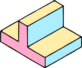 Isometric Geometric Shapes