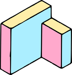 Isometric Geometric Shapes