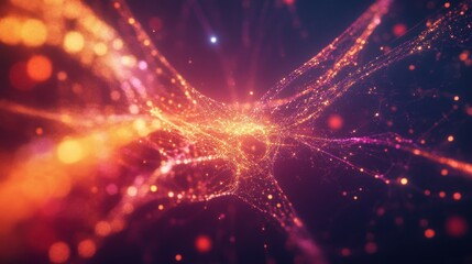 Abstract colorful network structure