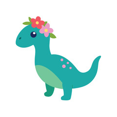 Fototapeta premium vector illustration of dinosaur