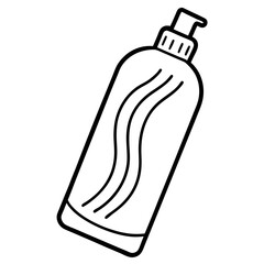 Conditioner line art vector
