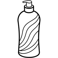 Conditioner line art vector