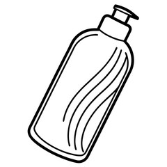 Conditioner line art vector