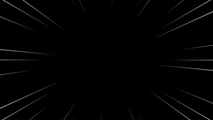A black and white comic background with sharp lines and pop art style. Suitable for comics, prints, posters, etc.