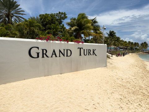 Grand Turk Sign as You Enter the Cruise Port