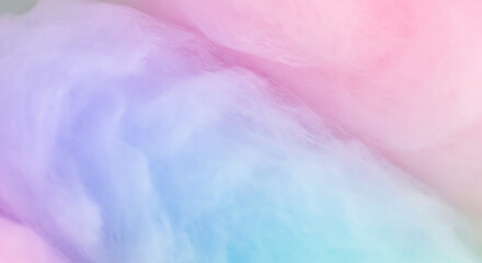 Cotton candy texture background in pastel swirls