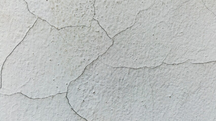 Cracked White Wall Texture