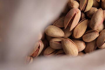 healthy eating, oat flakes, pistachios, raisins, nuts, muesli