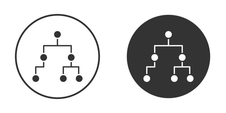 Consolidation icon flat pictogram for web. Symbol, logo illustration. Vector graphics
