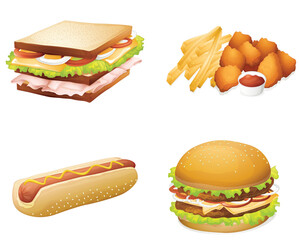 fast food set