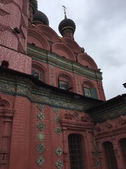 Yaroslavl, Russia - April 3, 2016: The Transfiguration Monastery is an ancient architectural...