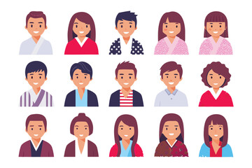 Diversity of Representation: A collection of diverse faces, each representing unique individuals, coming together to show a beautiful array of differences.