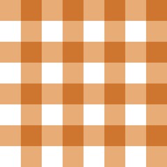 orange plaid