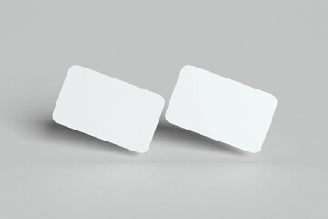 Business Card For Mockup On a White Background