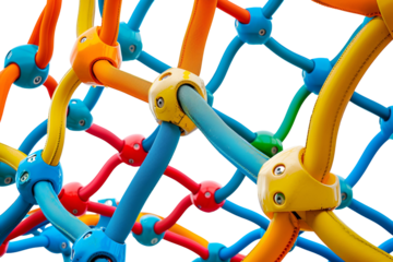 Black and white tools and writing instruments arranged artistically