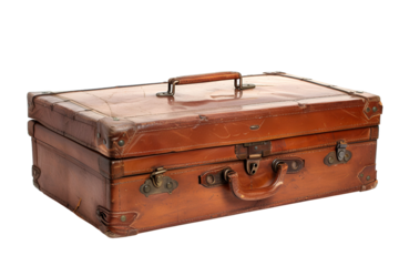 Empty orange square box on white background