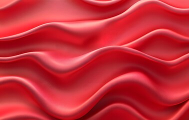 Obraz premium red silk material as a background