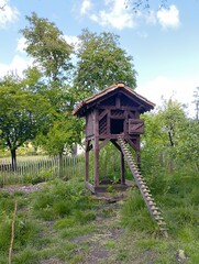 Chicken coop as it was traditionally used in the southern French department of Landes