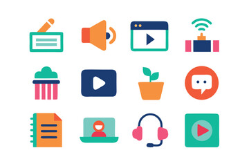 Ethical AI Icons for Responsible Innovation