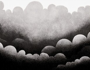 cloud texture halftone with black and white gradient grunge texture for blend effect multiply and overlay paper textured background high resolution