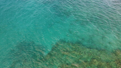 Drone footage of beach in Kauai Hawaii